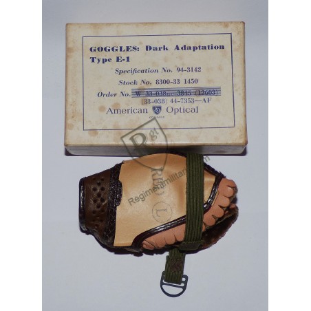 Lunettes USAAF type E-1 datées 1943