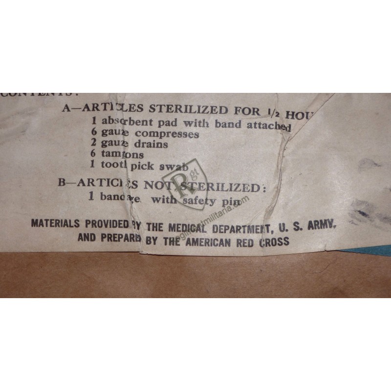 Pansement AMERICAN EXPEDITIONARY FORCE WW1