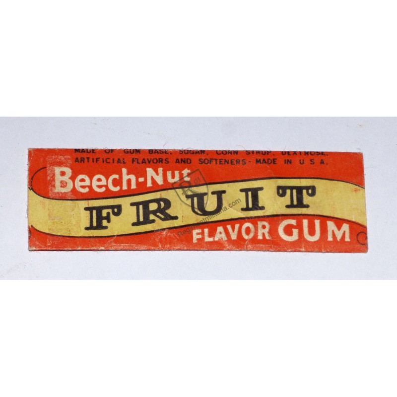 Chewing-gum BEECH-NUT FRUIT - US ARMY 1944