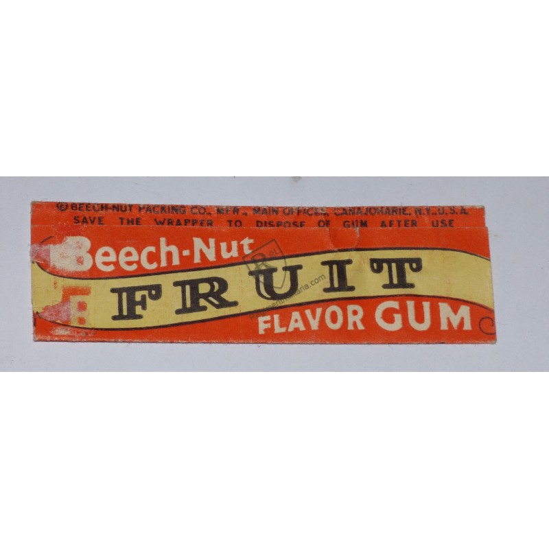 Chewing-gum BEECH-NUT FRUIT - US ARMY 1944