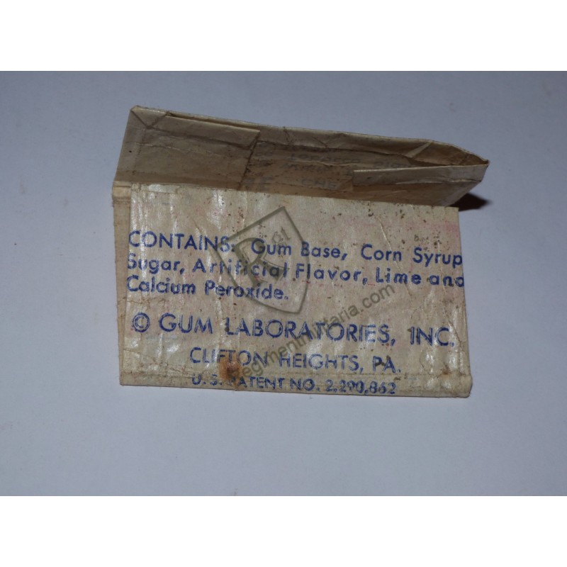 IVORYNE PEROXIDE Chewing-gum  - US ARMY WW2