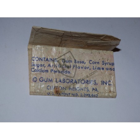 IVORYNE PEROXIDE Chewing-gum  - US ARMY WW2