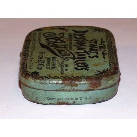 Boite STUART'S DYSPEPSIA TABLETS USA années 40