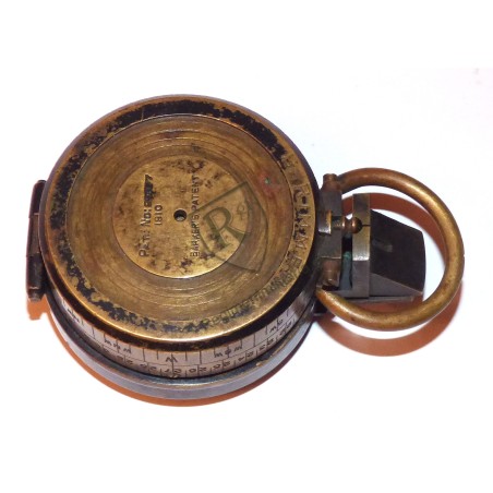Named WW1 compass 1910 dated