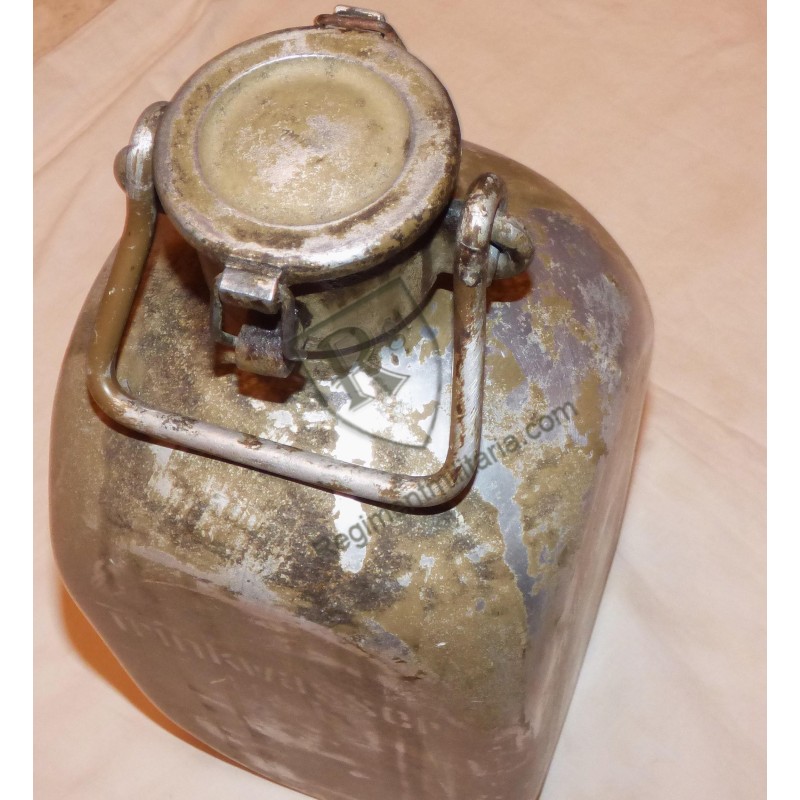 Bidon 10L TRINKWASSER jaune sable 1942