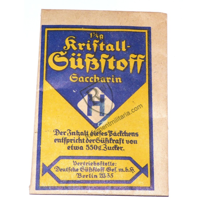 Sachet de saccharine Heer