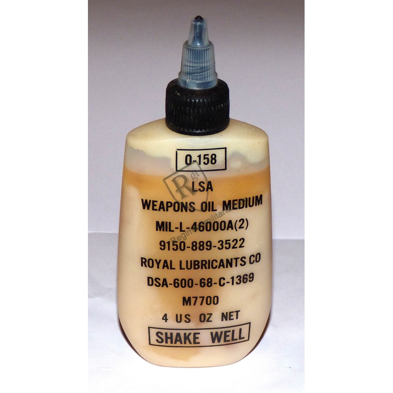 Small can of Weapons oil - US ARMY VIET NAM 1968