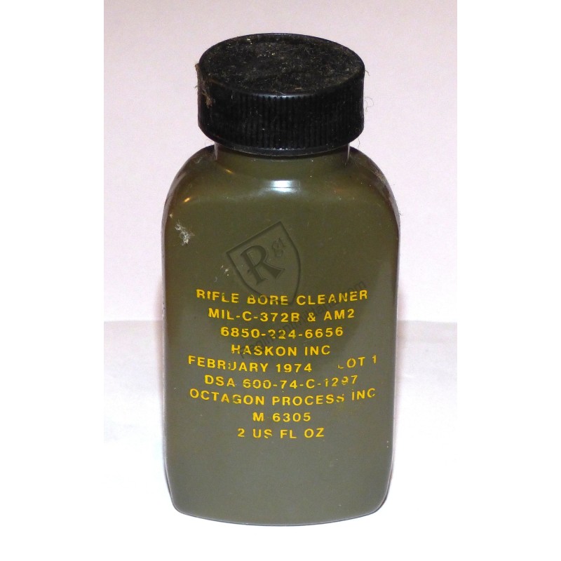 Small can of rifle bore cleaner - US ARMY VIET NAM 1974