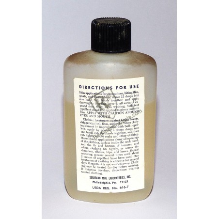 Répulsif insectes  1966 US ARMY VIET NAM