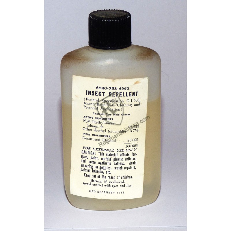 *Insect repellent US ARMY VIET NAM 1966