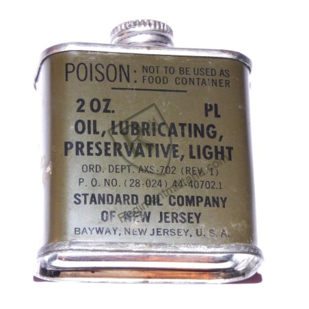 Oil lubricating preservative US ARMY VIET NAM - US ARMY VIET NAM
