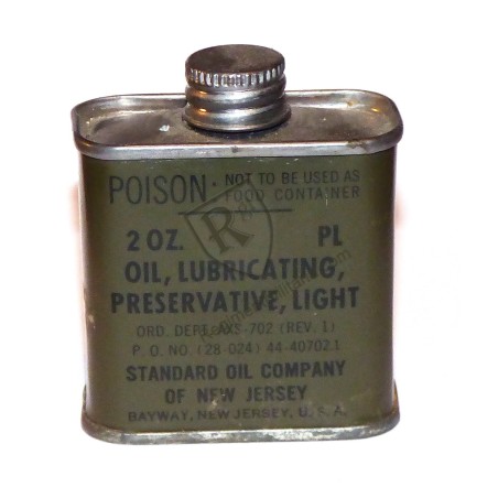 Oil lubricating preservative US ARMY VIET NAM - US ARMY VIET NAM