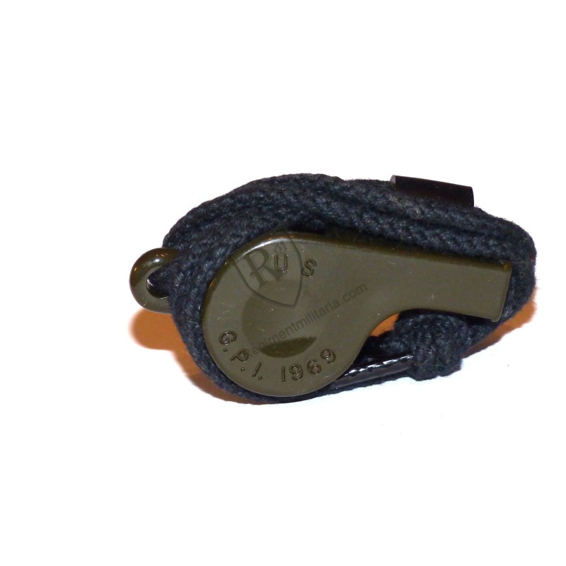 Sifflet réglementaire 1969 US ARMY Viet Nam
