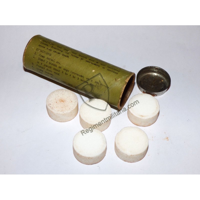 Pastilles HEXAMINE US ARMY 1951