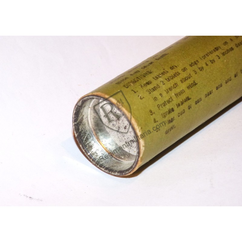 Pastilles HEXAMINE US ARMY 1951