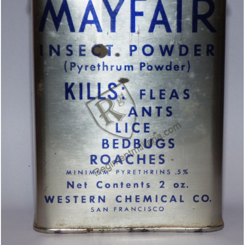 USMC Insect Powder Mayfair Box