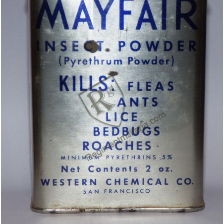 USMC Insect Powder Mayfair Box