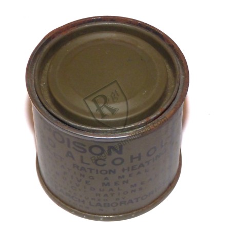 Boite alcool de bois US ARMY WW2