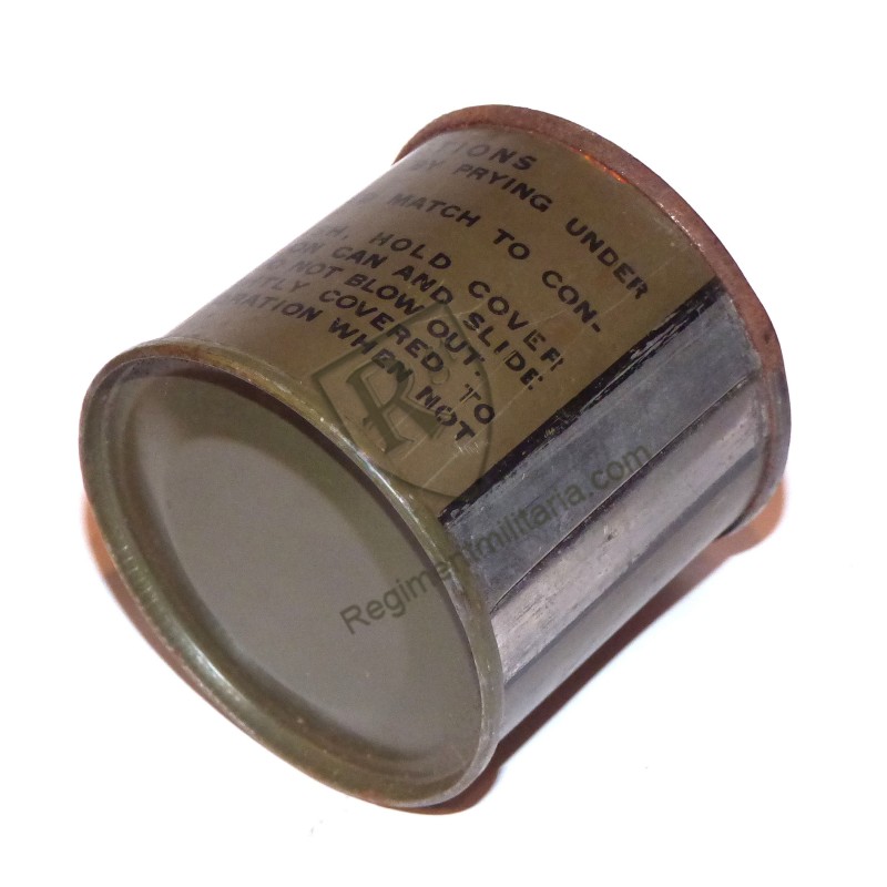 Boite alcool de bois US ARMY WW2