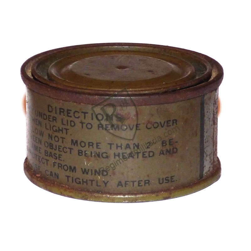 copy of US WWII Wood Alcohol Tin Can