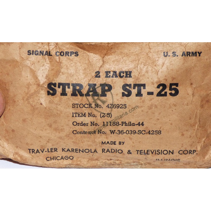 Two ST-25 US SIGNAL CORPS WW2