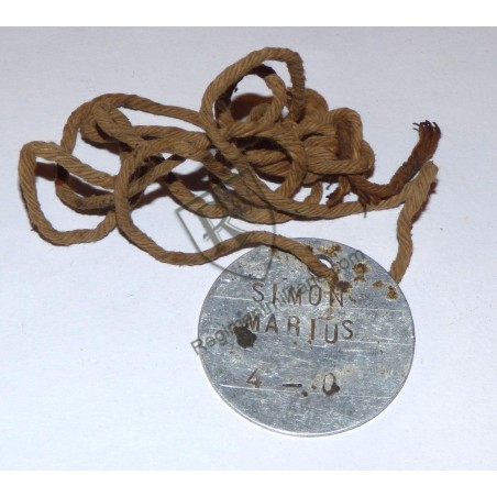 DOG TAG -US ARMY WW1