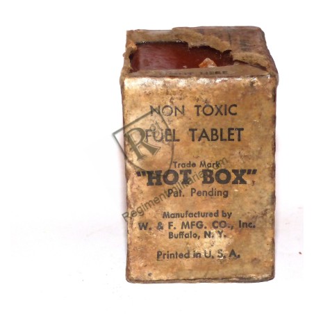 Fuel tablet HOT BOX - US ARMY WW2