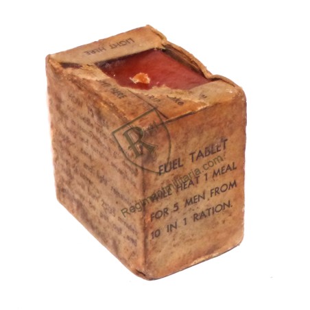 Fuel tablet HOT BOX - US ARMY WW2