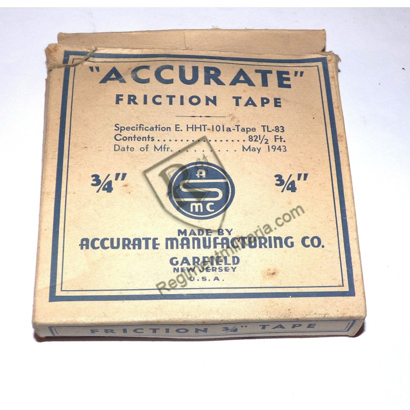 Friction tape en boite US ARMY WW2