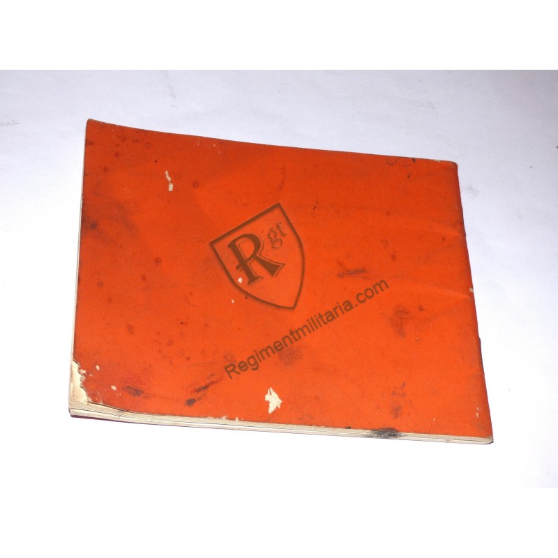 Guide villes Hollande US ARMY 1944