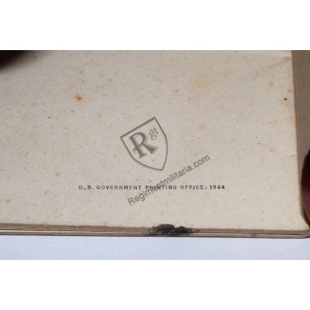 Guide villes Hollande US ARMY 1944