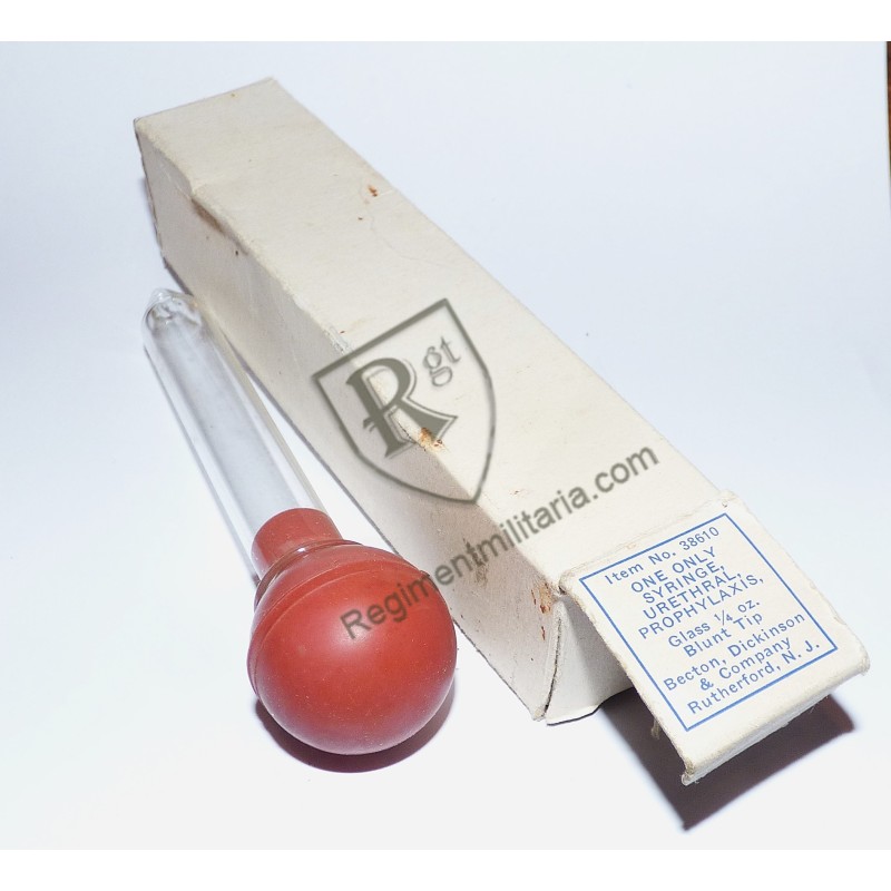 Syringe uréthral US ARMY MEDIC WW2
