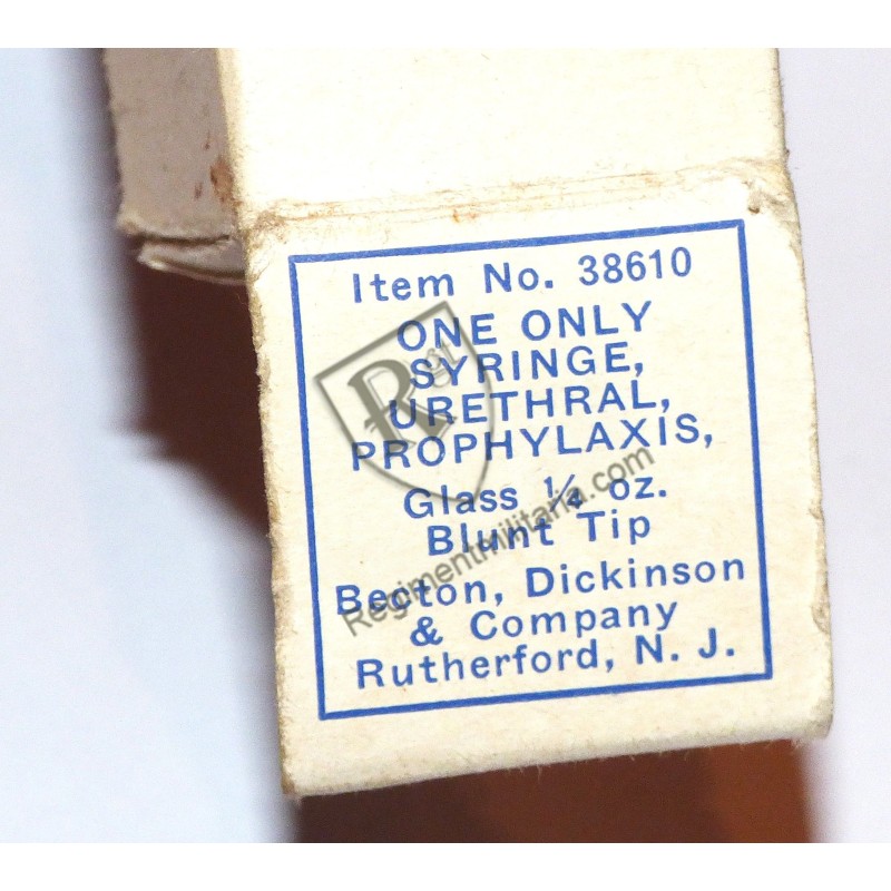 Syringe uréthral US ARMY MEDIC WW2