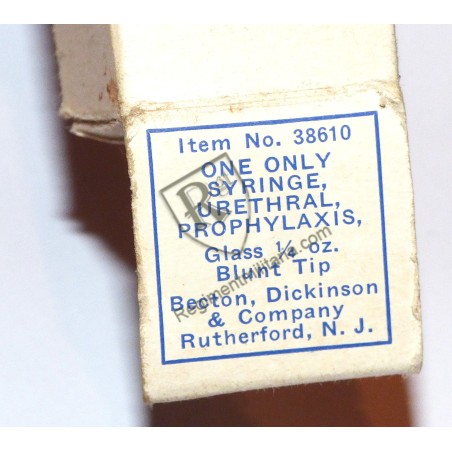 Syringe uréthral US ARMY MEDIC WW2