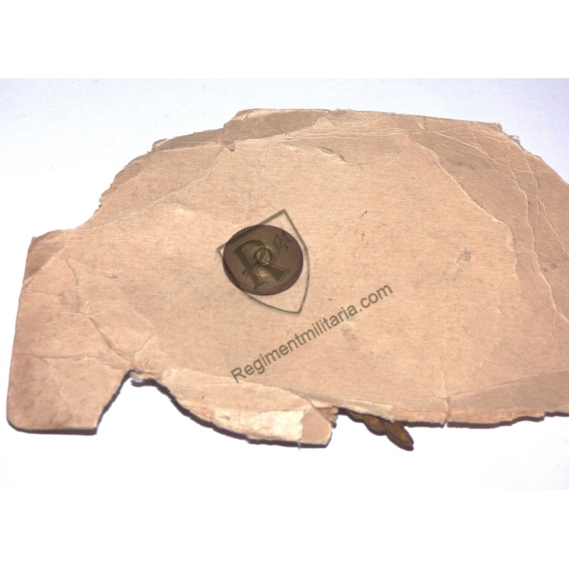 Gold-plated officer's cap eagle US Army WW2