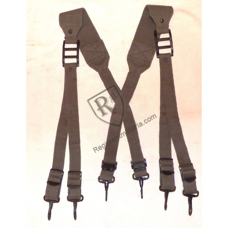 French Indochina Paratrooper pattern 50 Y straps