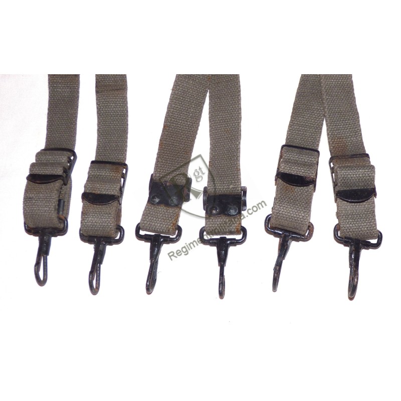 French Indochina Paratrooper pattern 50 Y straps