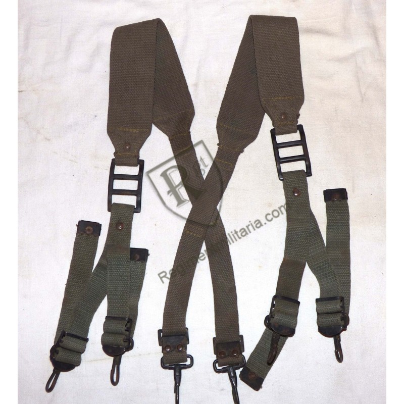 French Indochina Paratrooper pattern 50 Y straps