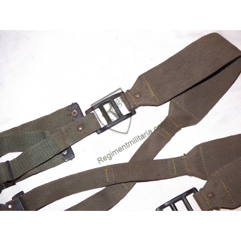 French Indochina Paratrooper pattern 50 Y straps