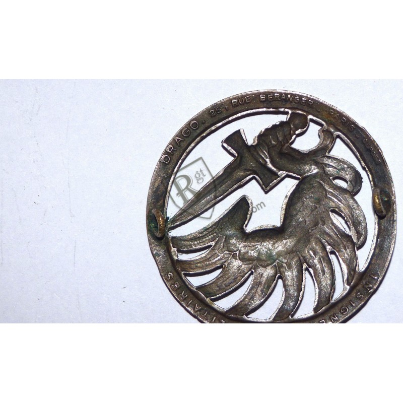 DRAGO BERANGER Paratrooper Beret Badge