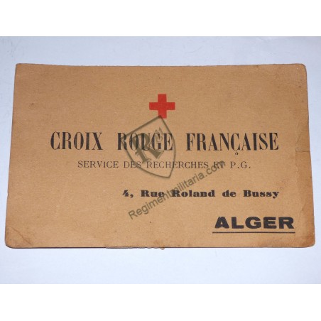 Carte recherche Prisonnier de guerre