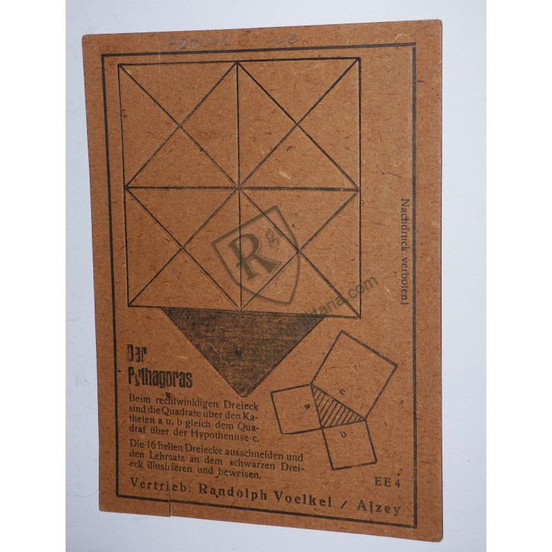 Carte Feldpost à découper Heer