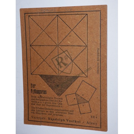 Carte Feldpost à découper Heer