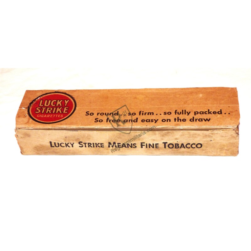 LUCKY STRIKE cigarette carton US ARMY WW2