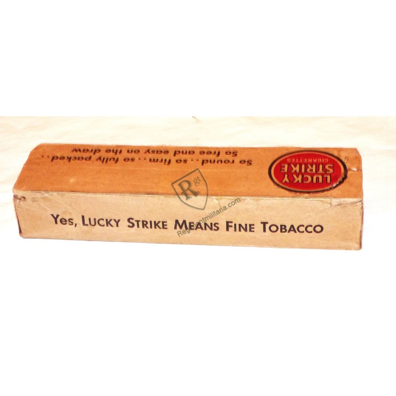 LUCKY STRIKE cigarette carton US ARMY WW2