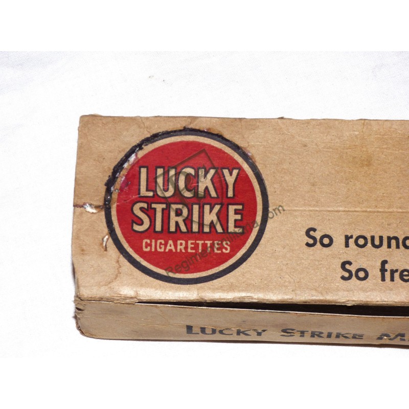 LUCKY STRIKE cigarette carton US ARMY WW2