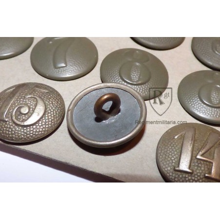 set of numbered buttons .