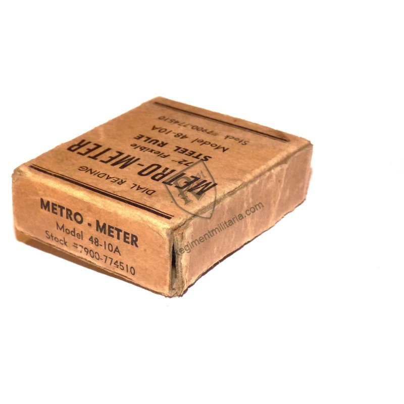 Boxed Metro-meter flexible steel rule US ARMY