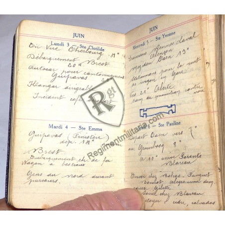 Petit journal soldat débâcle 1940