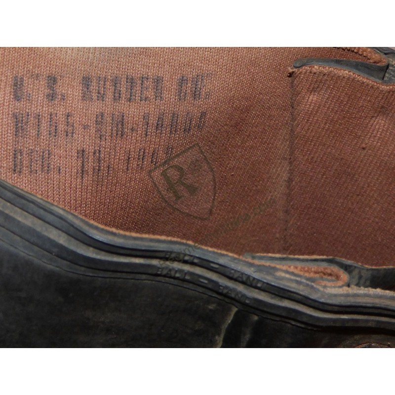 US ARMY M-1937 Engineer  rubber boots